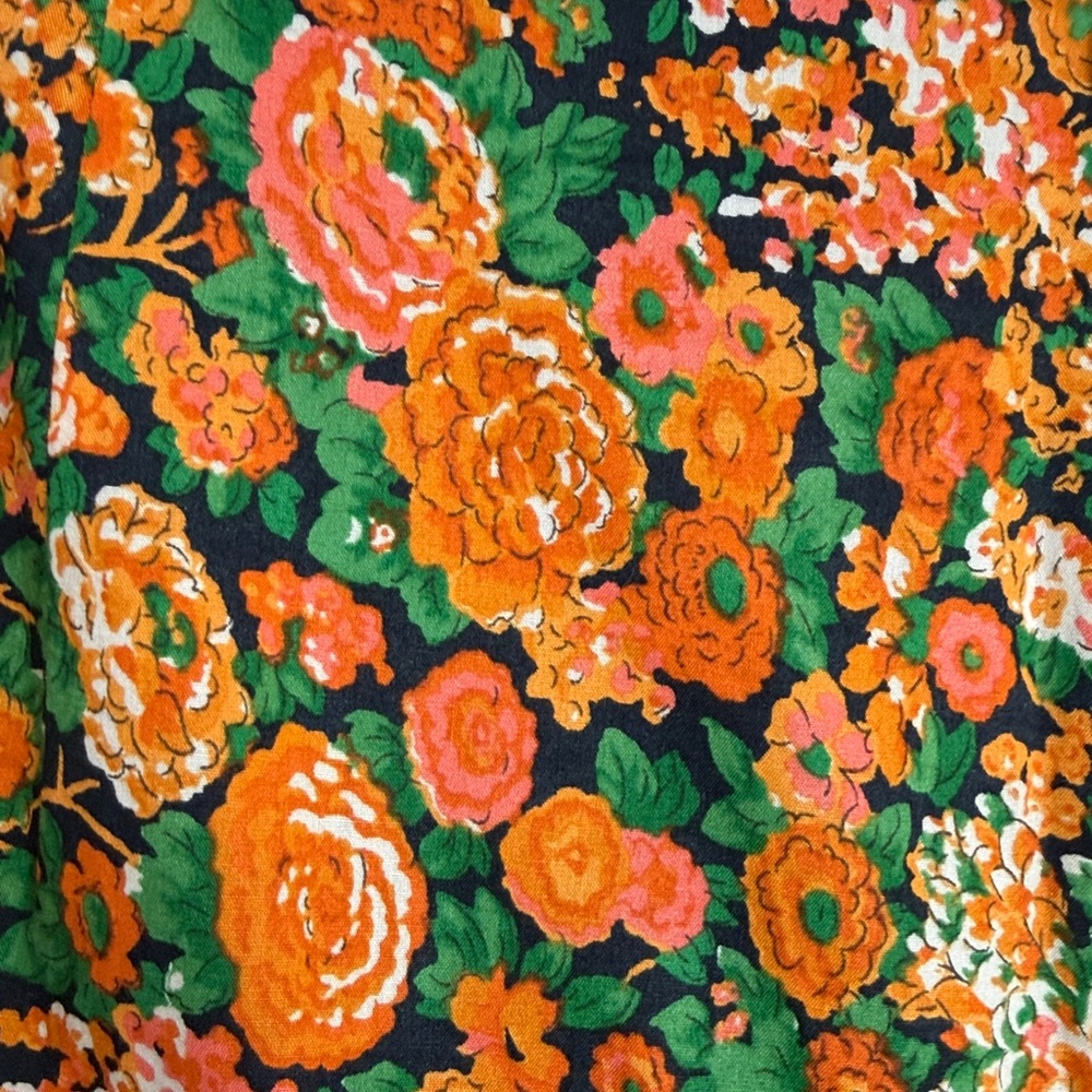 Coach Multicolor Floral paneled Skirt size 2 - Picture 9 of 16